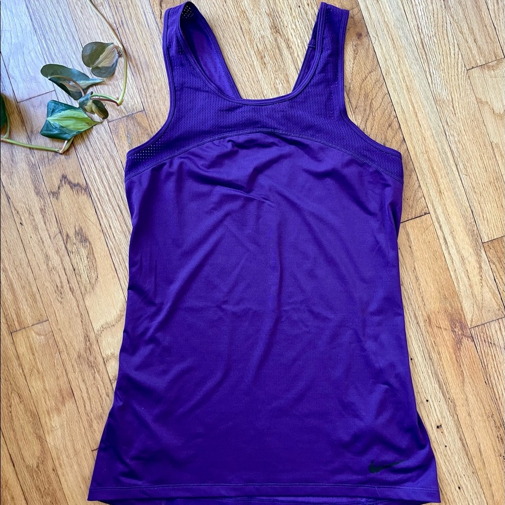New w/o Tags Nike Pro Hypercool Women's Purple Racerback Tank Top Size Medium